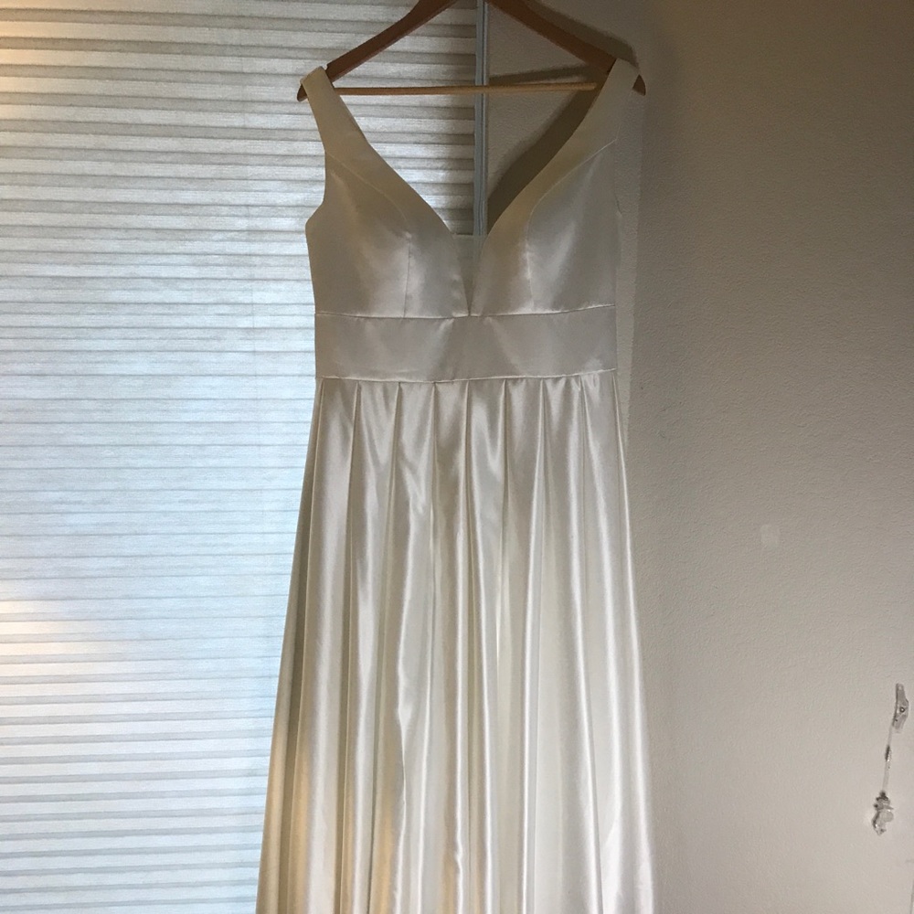 Custom Wedding Dress Handmade Based on BHLDN Dress